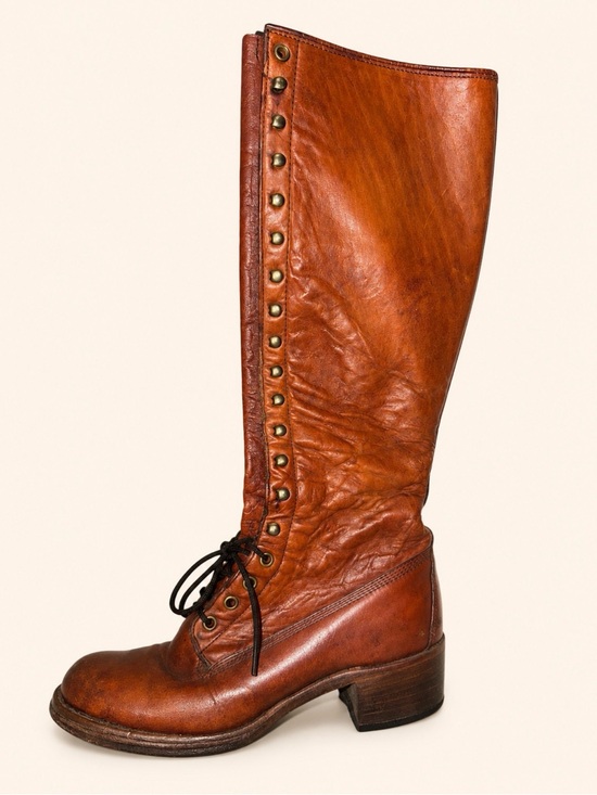 Frye Shoes - Frye Black Label 1970s Campus Boot